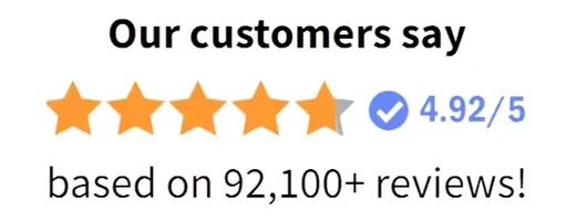 Glucore customer star rating